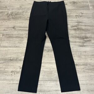 Rag And Bone Women's Skinny Ankle Dress Pants Solid Black Back Zipper Size 6